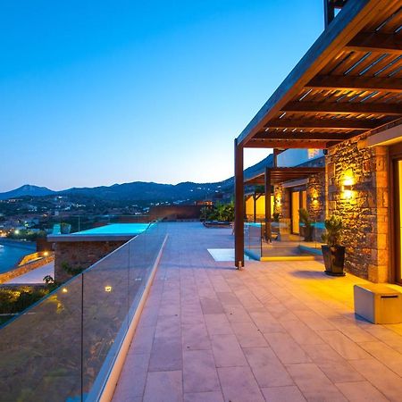 Villa Dimitra By Elounda Island View Villas Bagian luar foto