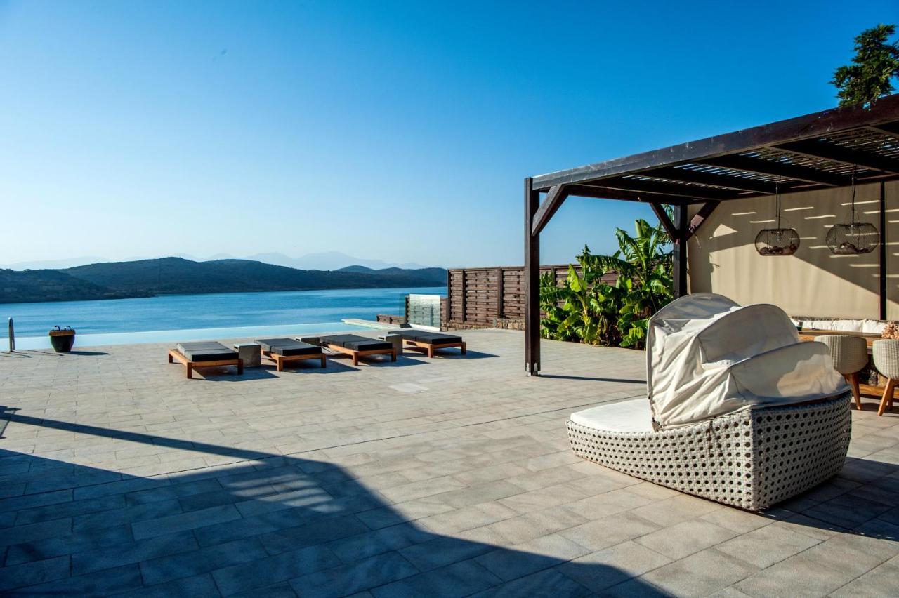 Villa Dimitra By Elounda Island View Villas Bagian luar foto