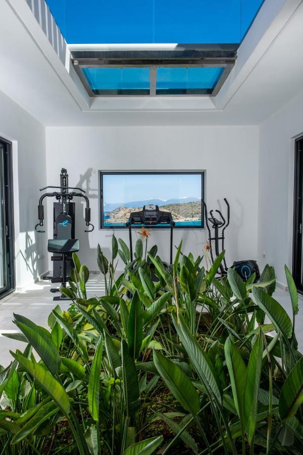 Villa Dimitra By Elounda Island View Villas Bagian luar foto