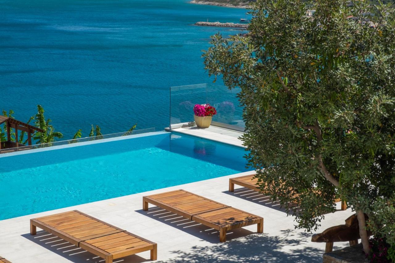 Villa Dimitra By Elounda Island View Villas Bagian luar foto