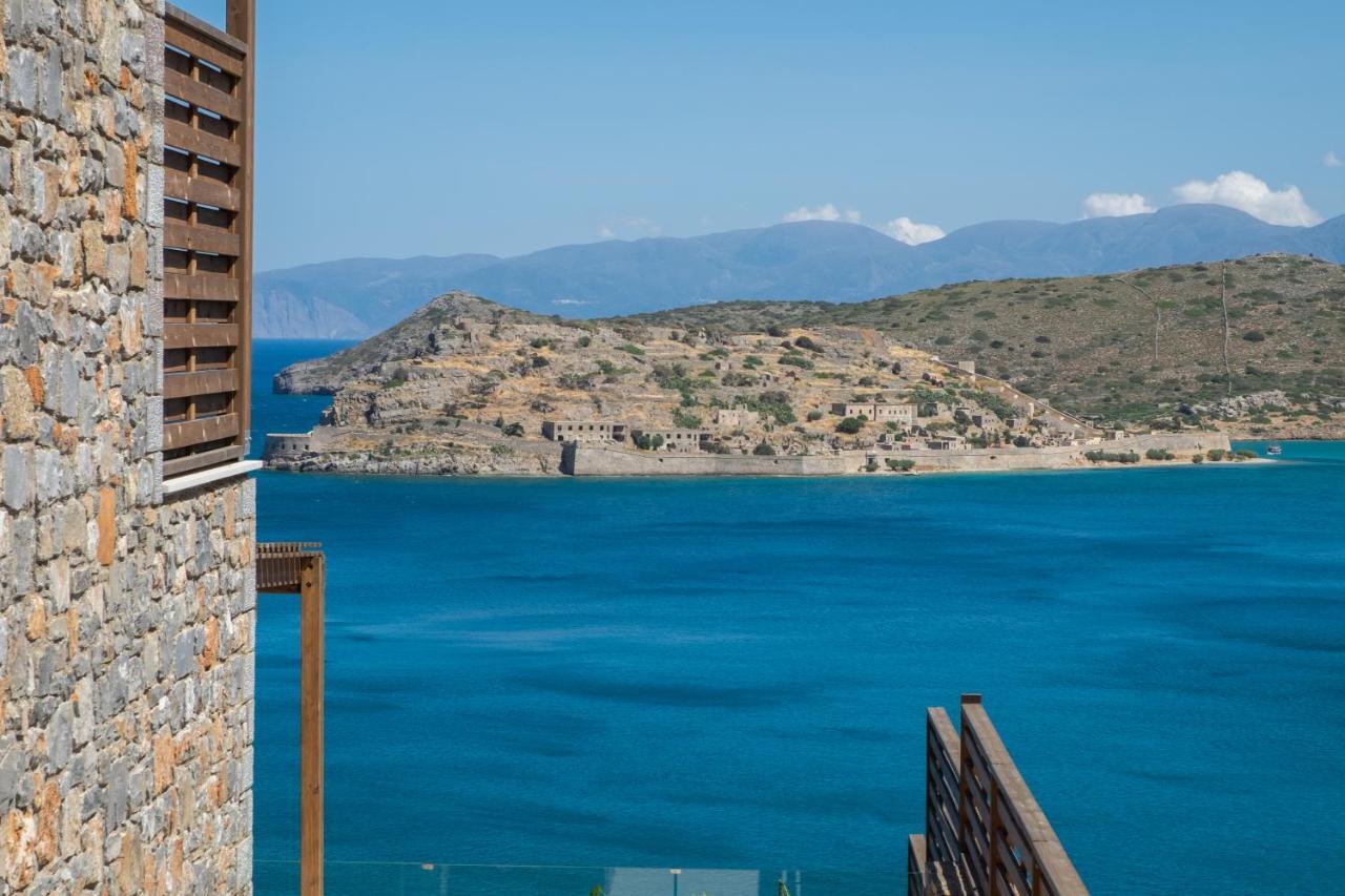Villa Dimitra By Elounda Island View Villas Bagian luar foto