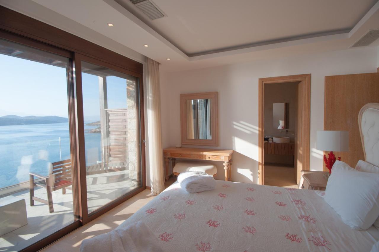 Villa Dimitra By Elounda Island View Villas Bagian luar foto